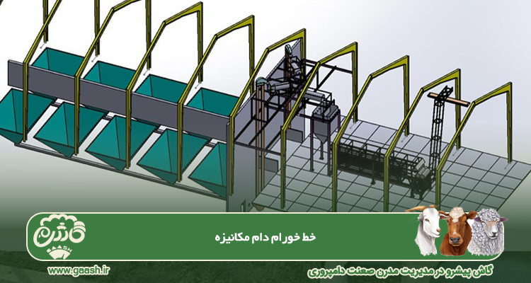 خط خورام دام مکانیزه
